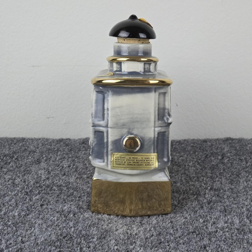 Ezra Brooks Cable Car Decanter 1968 Powell & Hyde w/ Box Empty 12 Year‎ - Picture 5 of 12